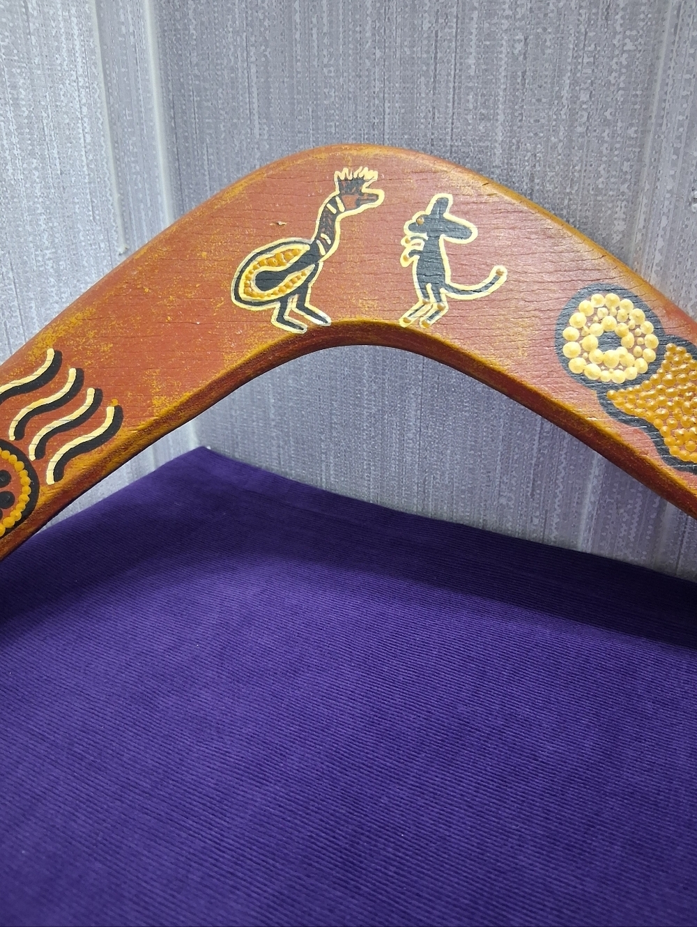 Vintage Left Hander Boomerang Langton Aboriginal 10" Arms Yaegl Bundjalung - Picture 3 of 17